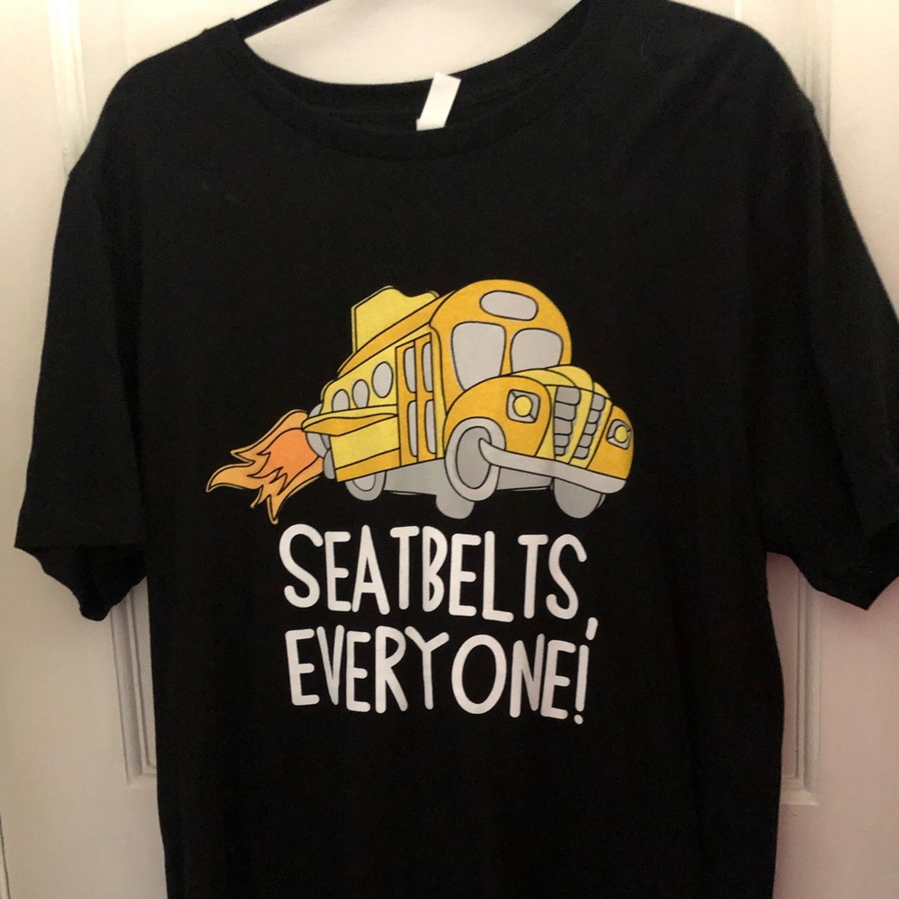 Magic School Bus teacher shirt, Large